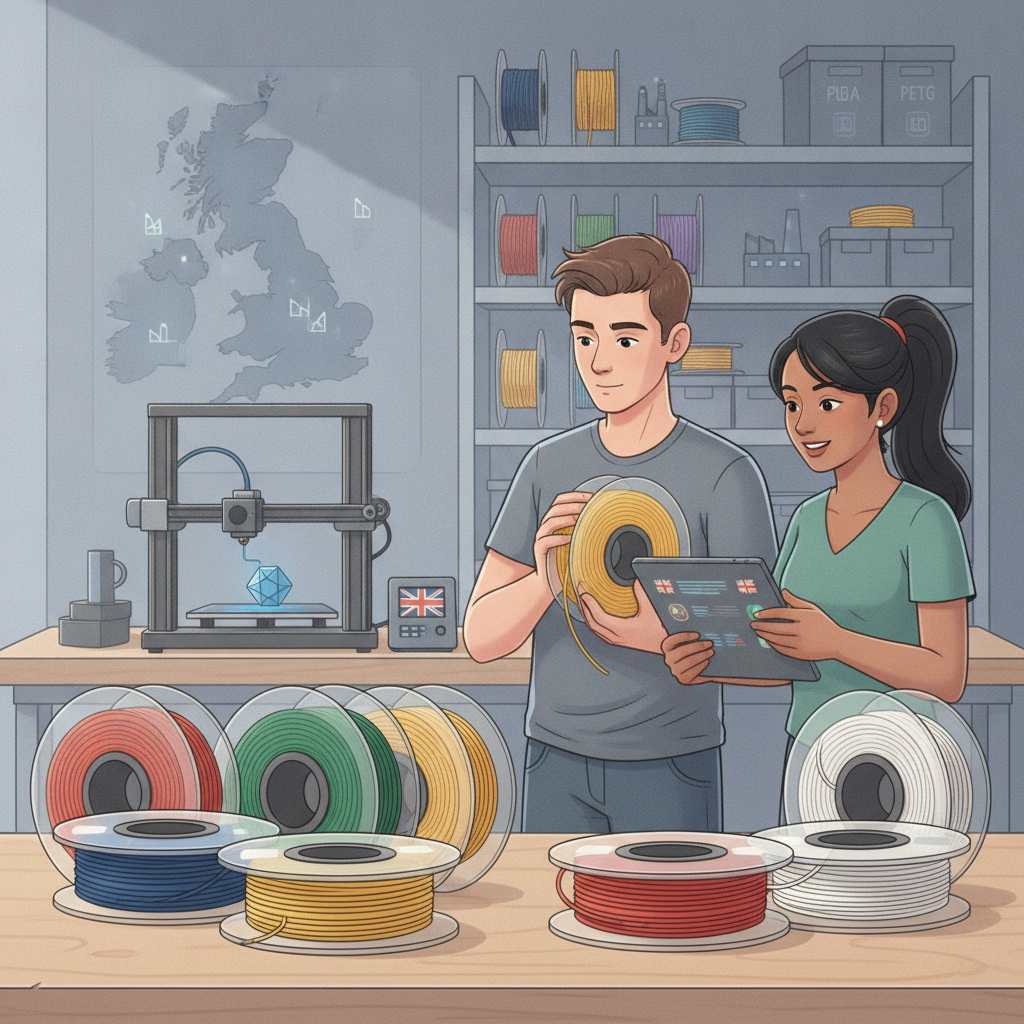 Buy 3D Printer Filament UK: Your Guide to Quality & Service