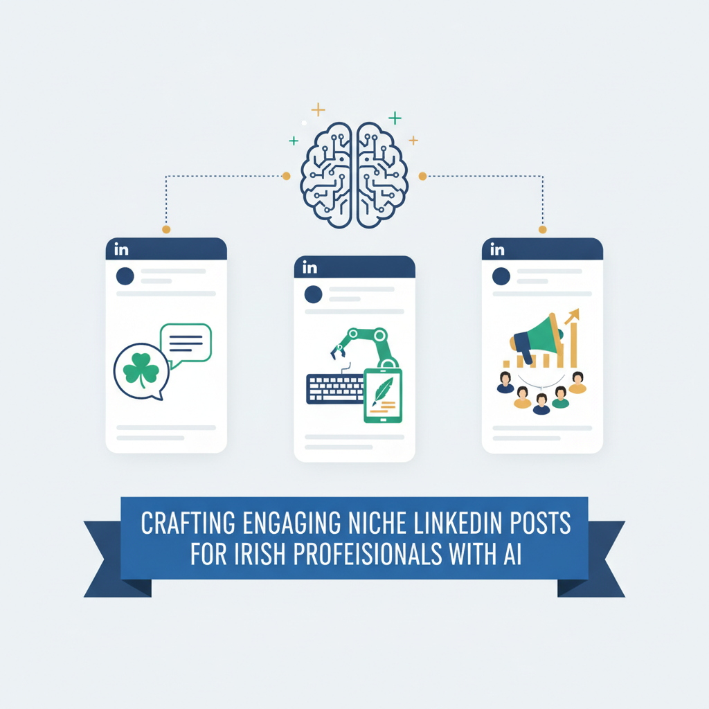 Crafting Engaging Niche LinkedIn Posts for Irish Professionals with AI