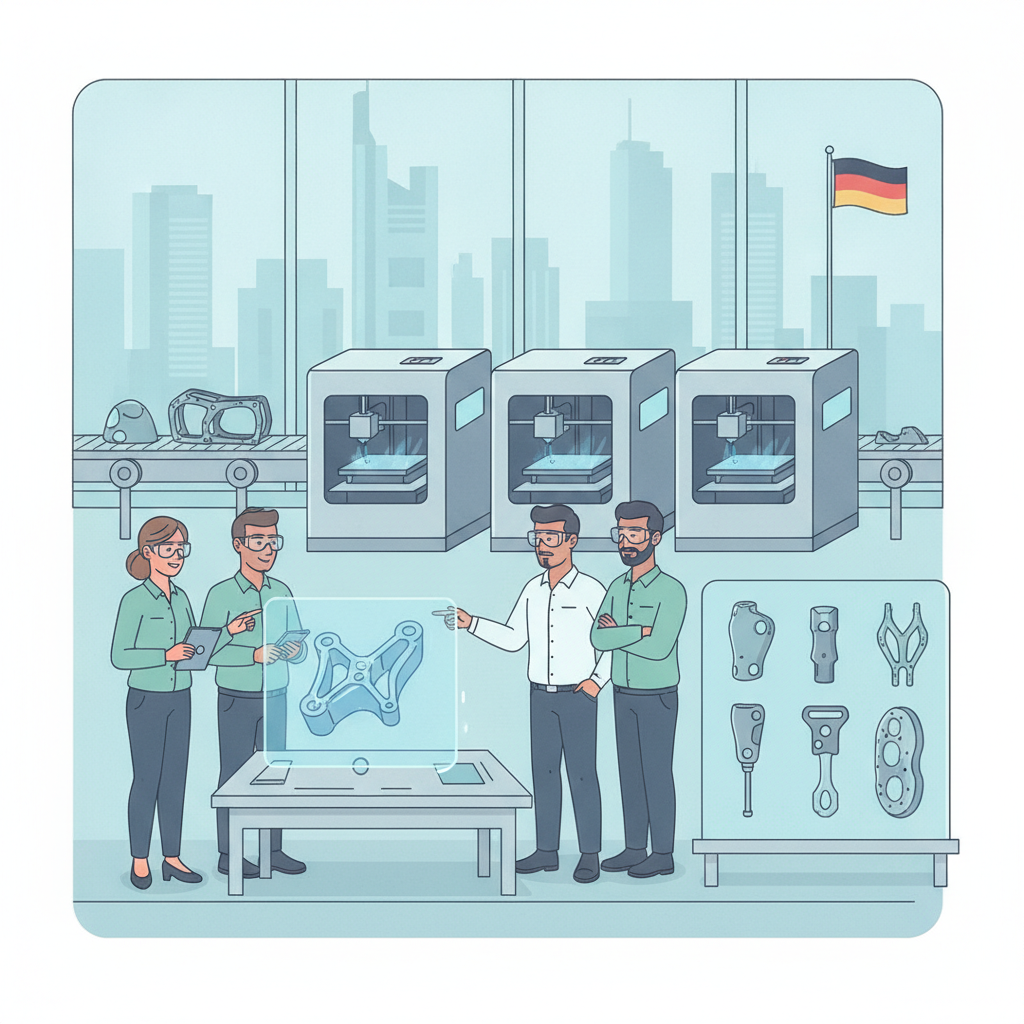 Custom 3D Printed Parts: A Steady Demand in Germany