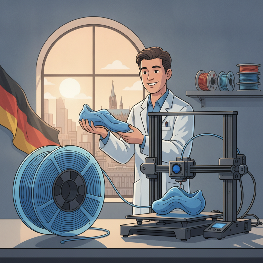 TPU Filament Readily Available in Germany for Flexible 3D Prints