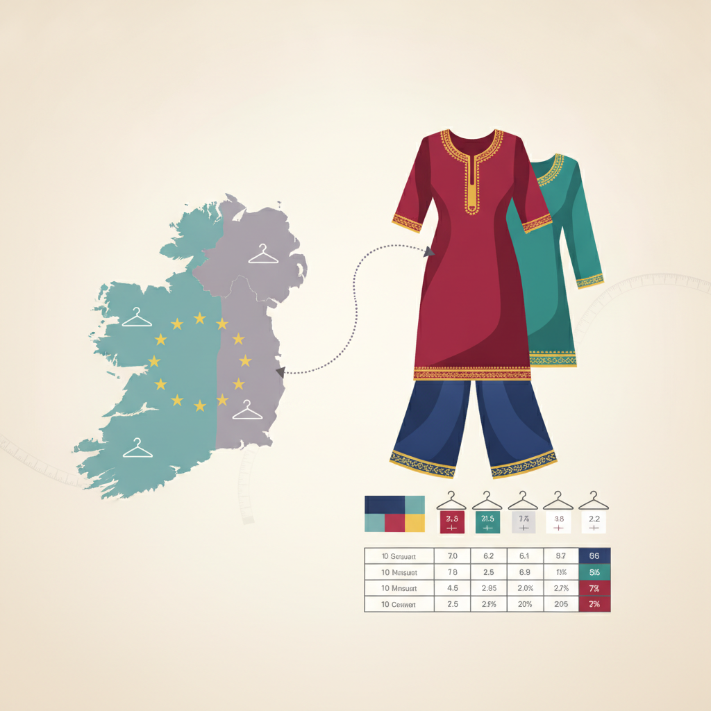 Your Guide to Beethnic's Indian Garment Sizes in Ireland & EU