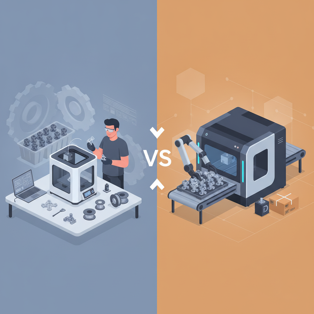 3D-Druck Kleinserien: In-House vs. Professioneller Service in Deutschland