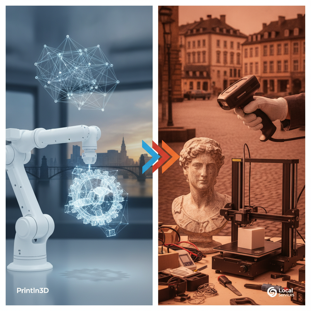 Professional 3D Scanning in Luxembourg: PrintIn3D vs. Local Services