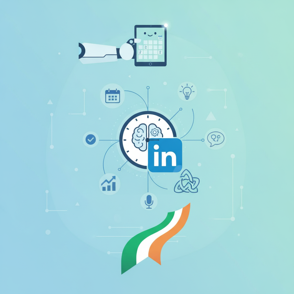 Reclaim Time: AI Content Scheduler Boosts Irish LinkedIn Growth