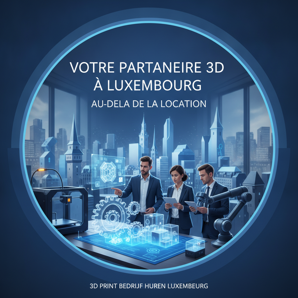 Votre Partenaire 3D à Luxembourg: Au-delà de la Location