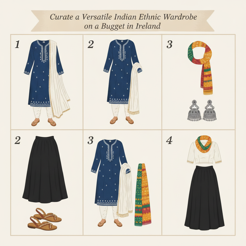Curate a Versatile Indian Ethnic Wardrobe on a Budget in Ireland