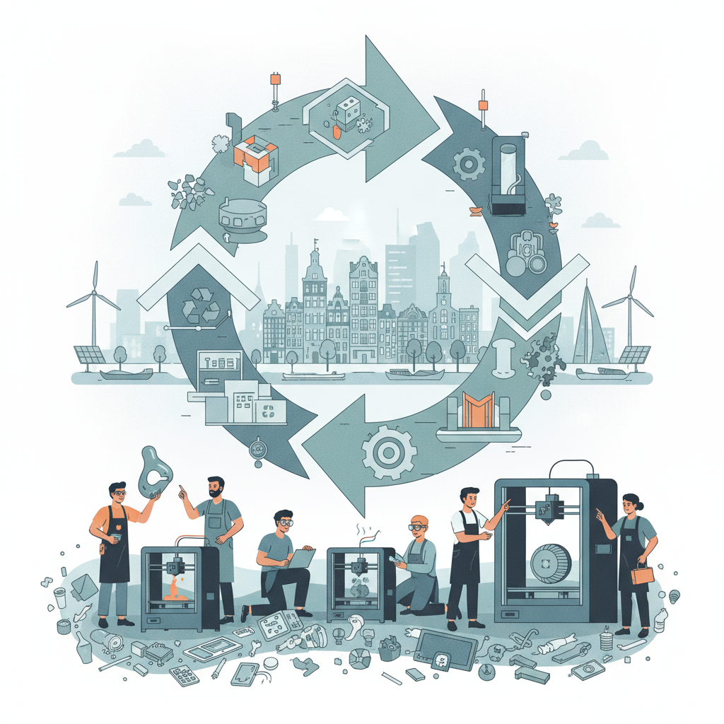 Dutch 3D Printing Powers Circular Economy Forward