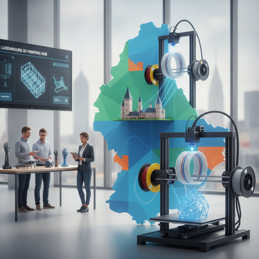 Your Guide to 3D Printing Services & Filaments in Luxembourg