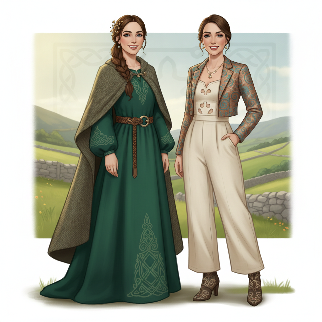 Irish Ethnic Wear Scene Embraces Folkloric and Fusion Trends