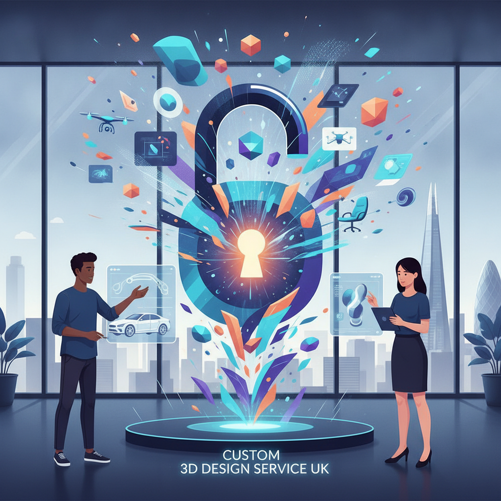 Unlock Your Ideas: Expert Custom 3D Design Service UK