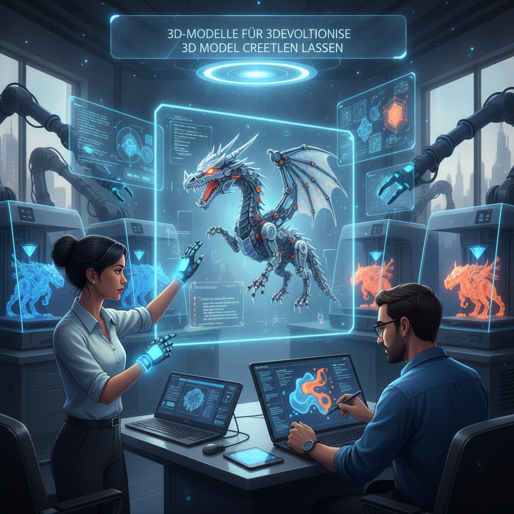 AI and New Tools Revolutionise 3D Model Creation