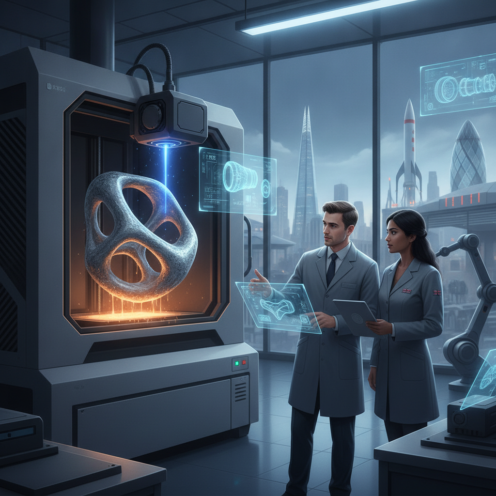 UK Boosts 3D Printing for Custom Aerospace Parts