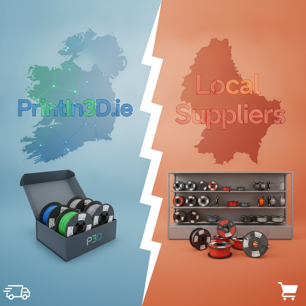 Buy 3D Filament in Luxembourg: PrintIn3D.ie vs. Local Suppliers