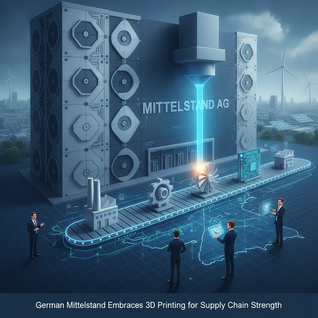 German Mittelstand Embraces 3D Printing for Supply Chain Strength
