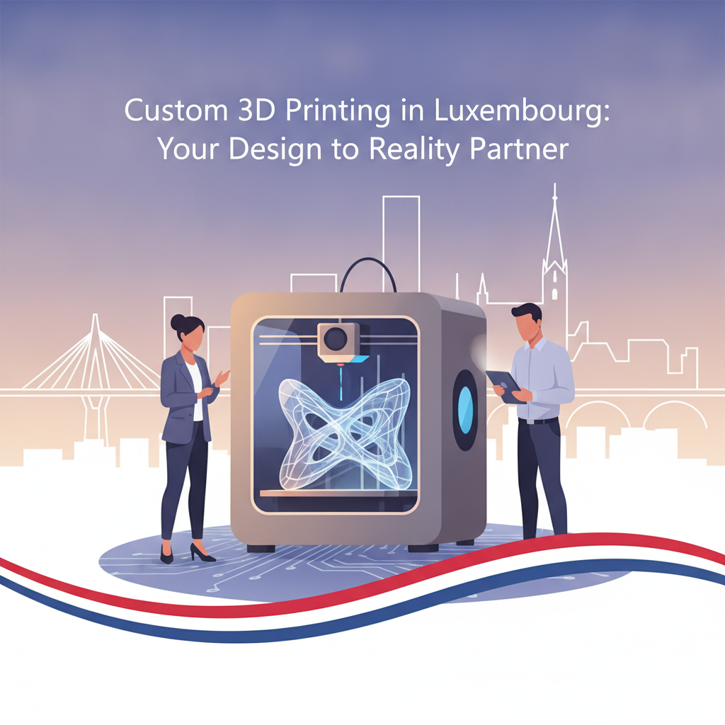 Custom 3D Printing in Luxembourg: Your Design to Reality Partner