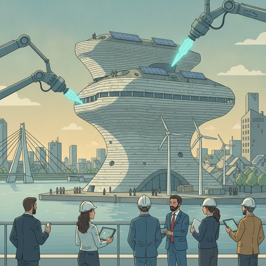 Rotterdam Embraces 3D Printing for Sustainable Architectural Icon
