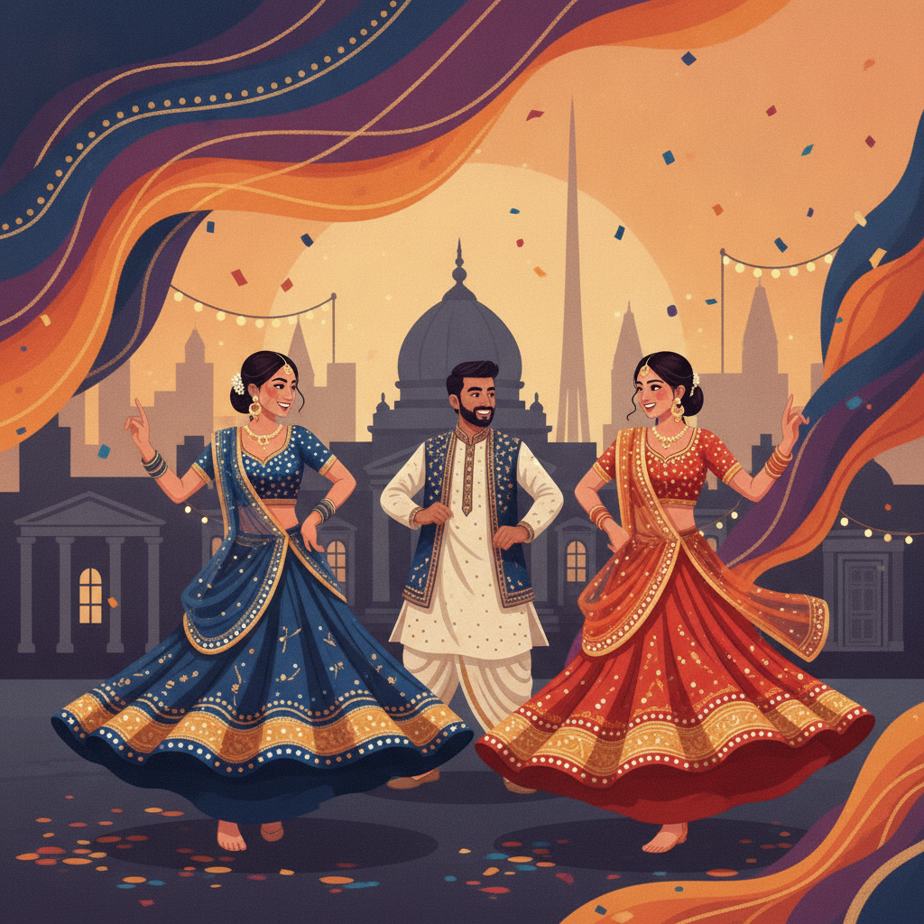 Navratri's Vibrant Spirit Ignites Demand for Traditional Attire