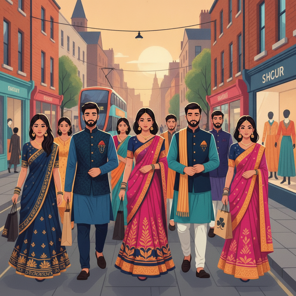 Indian Student Surge Fuels Demand for Ethnic Wear