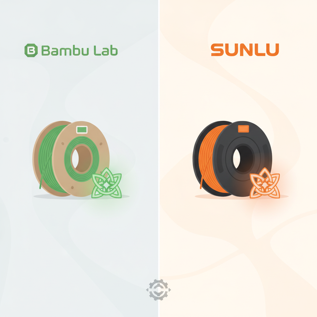 Bambu Lab vs. SUNLU Filaments: Irish Maker's Choice