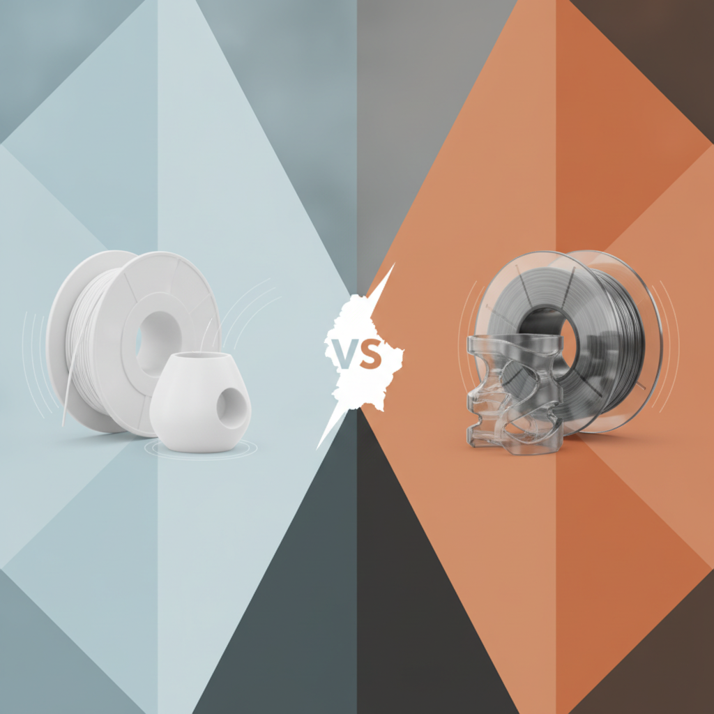 PLA vs. PETG: Your Luxembourg 3D Printing Filament Guide