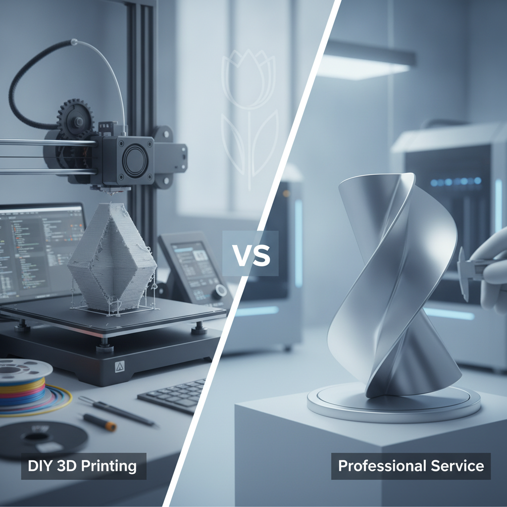 DIY 3D Printing vs. Professional Service in NL: Quality & Convenience