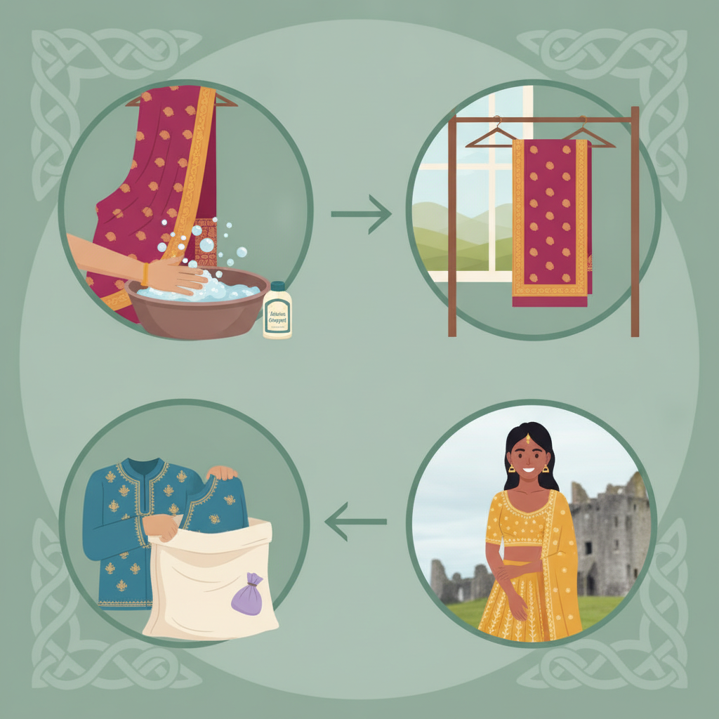 Keep Your Indian Ethnic Wear Vibrant in Ireland: The Ultimate Care Guide