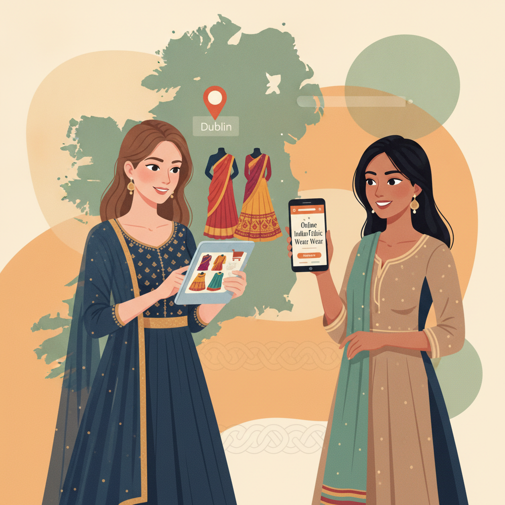 Authentic Indian Ethnic Wear Online in Ireland