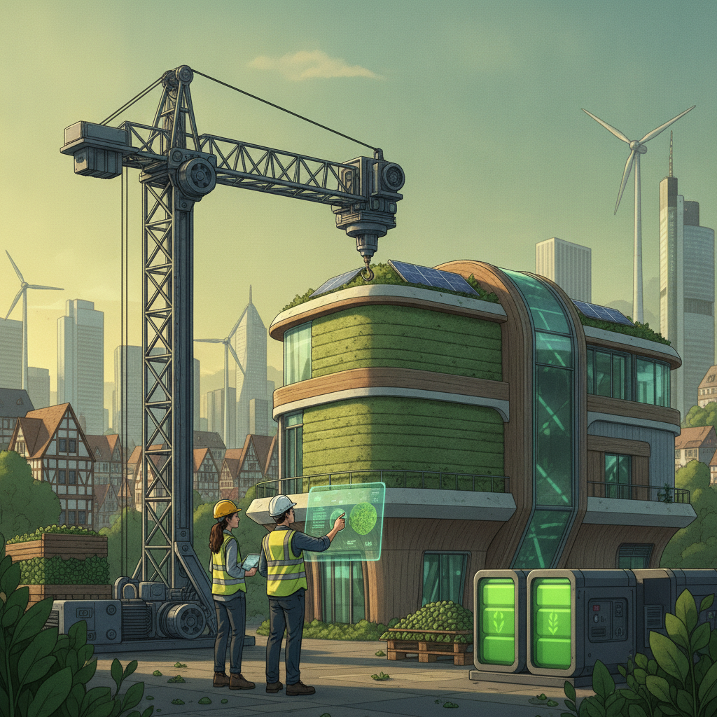 Germany Embraces Green 3D Printing: Sustainable Building Leads Innovation