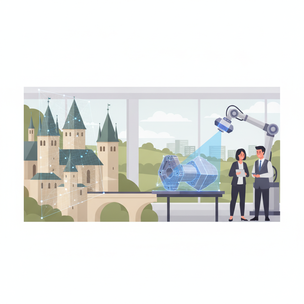 3D Scanning's Power: Heritage & Industry Applications in Luxembourg