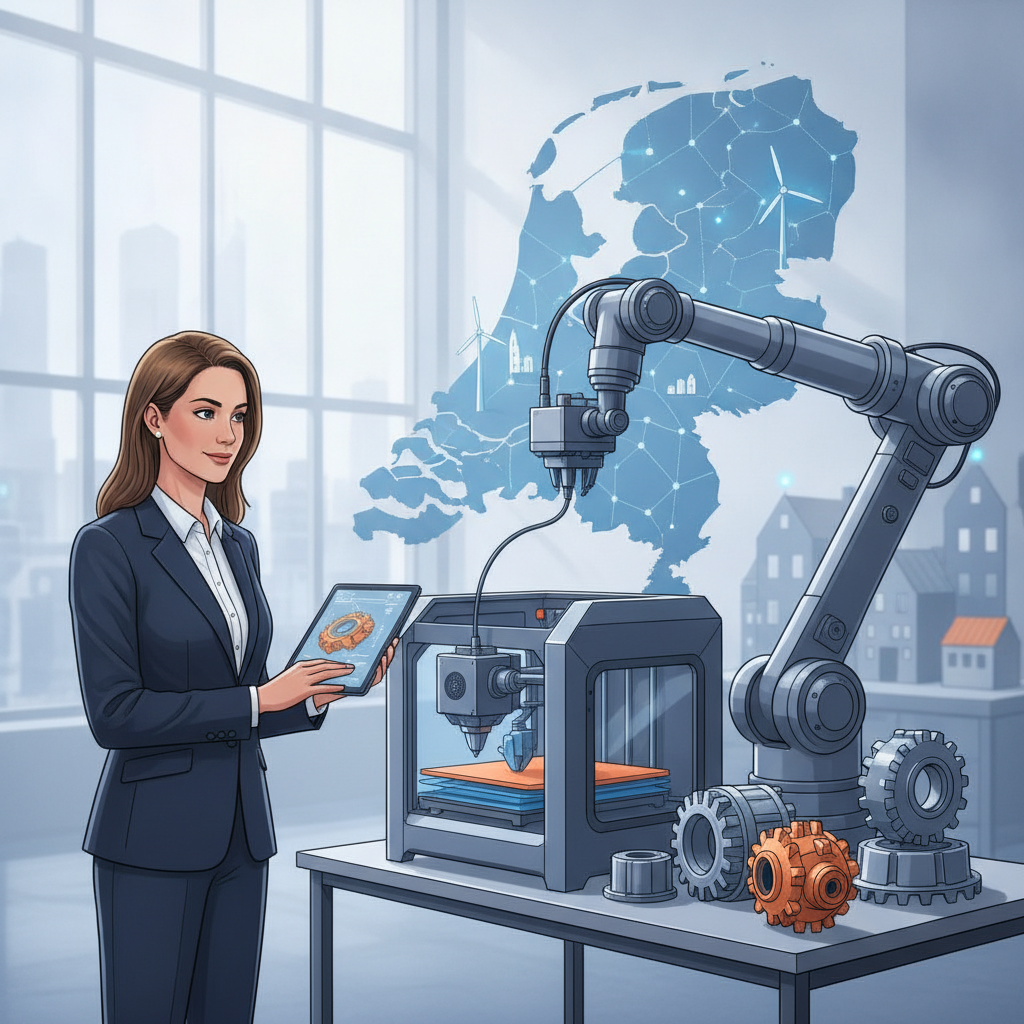 On-Demand 3D Printing: Boosting Dutch Business Efficiency