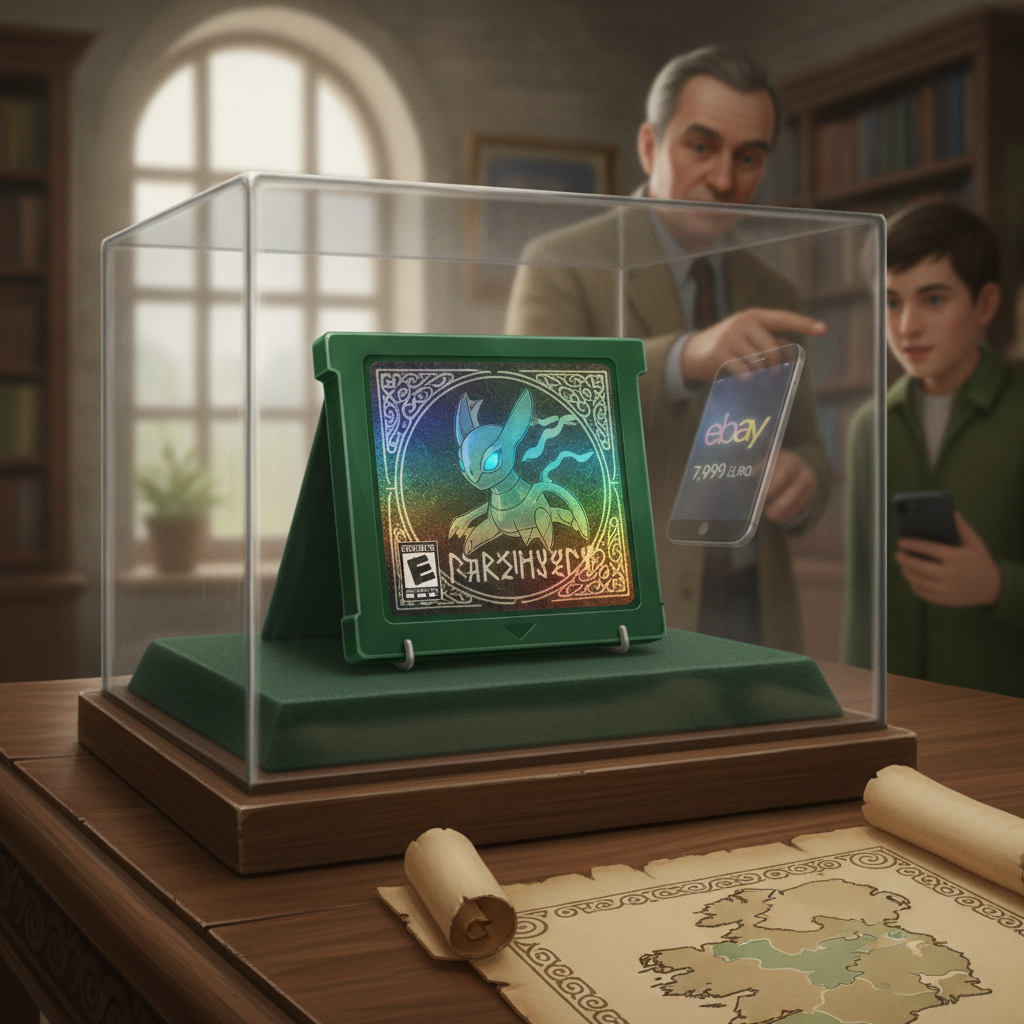 Rare Pokémon DS Cartridge Listed for €7,999 on eBay