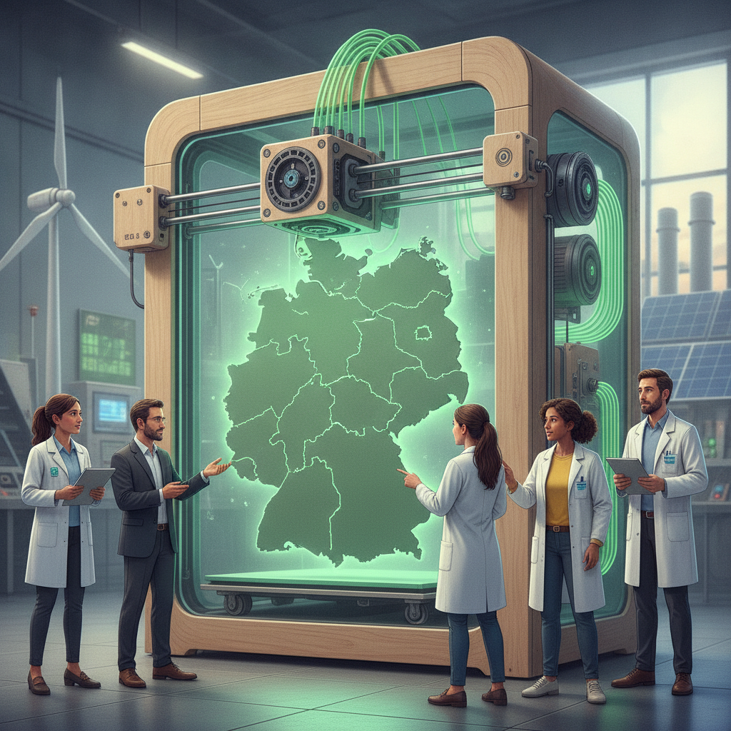 Germany Explores Green 3D Printing Amidst Funding Gaps