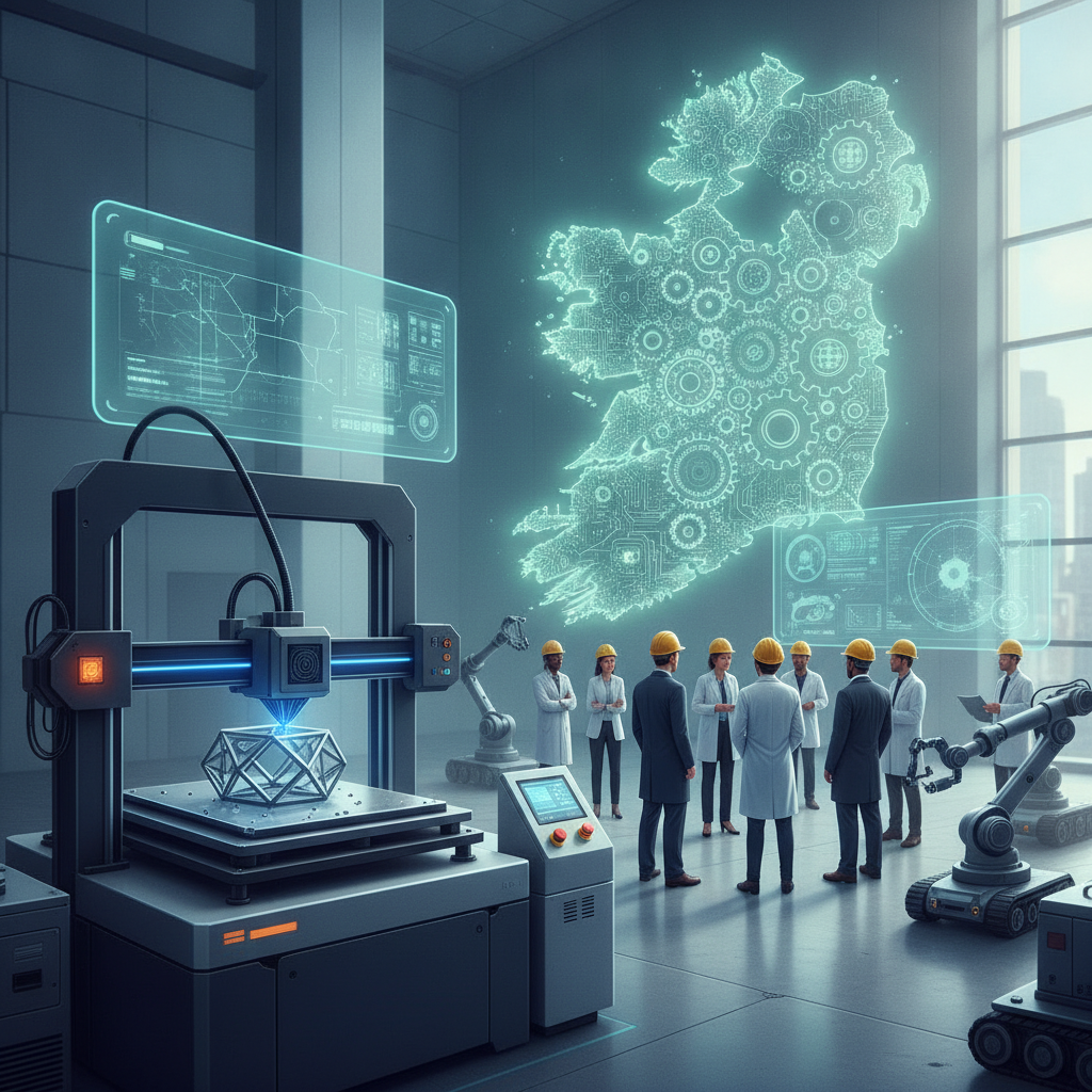 Irish Government Boosts 3D Printing with €22.2M Advanced Manufacturing Centre