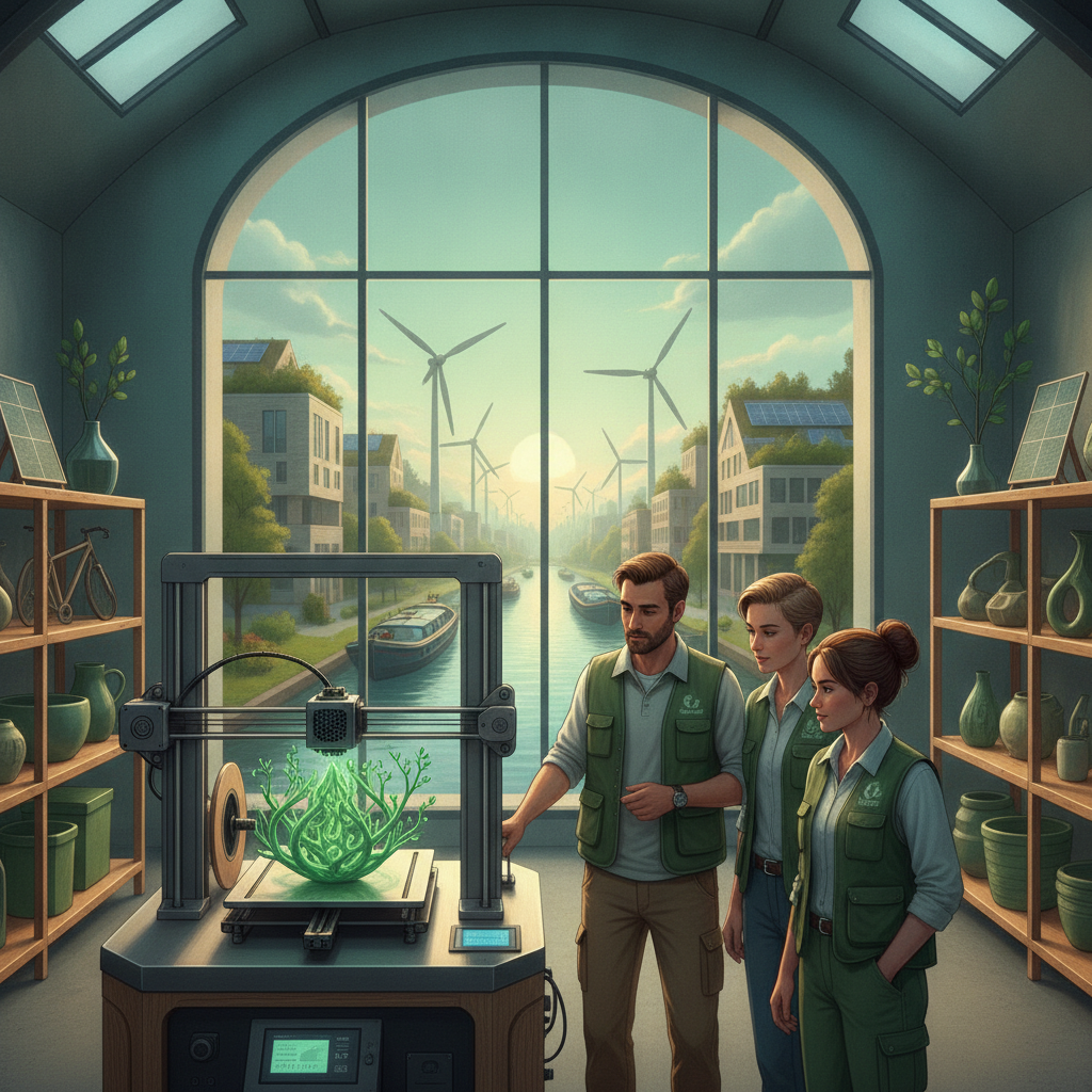The Netherlands Embraces Green 3D Printing with Sustainable Innovations