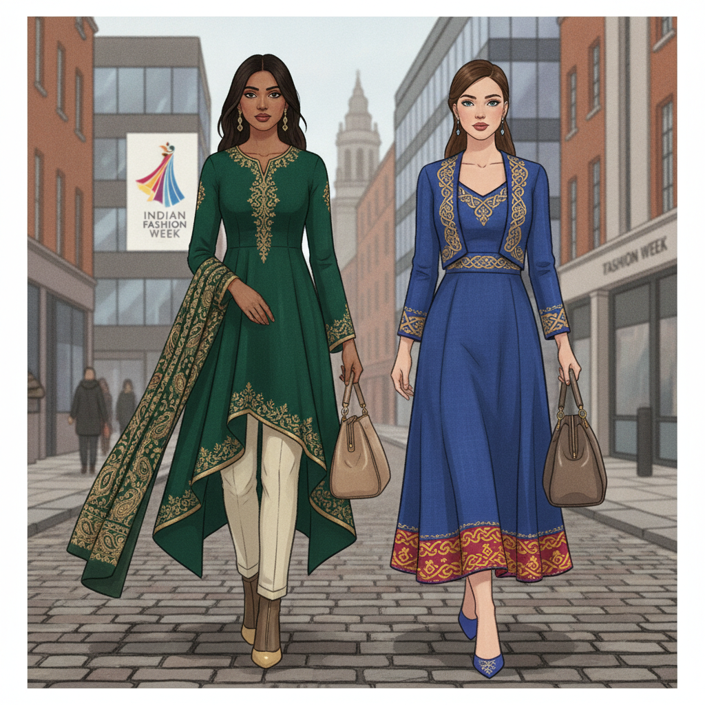 Indian Fashion Week Trends Shape Ethnic Wear in Ireland