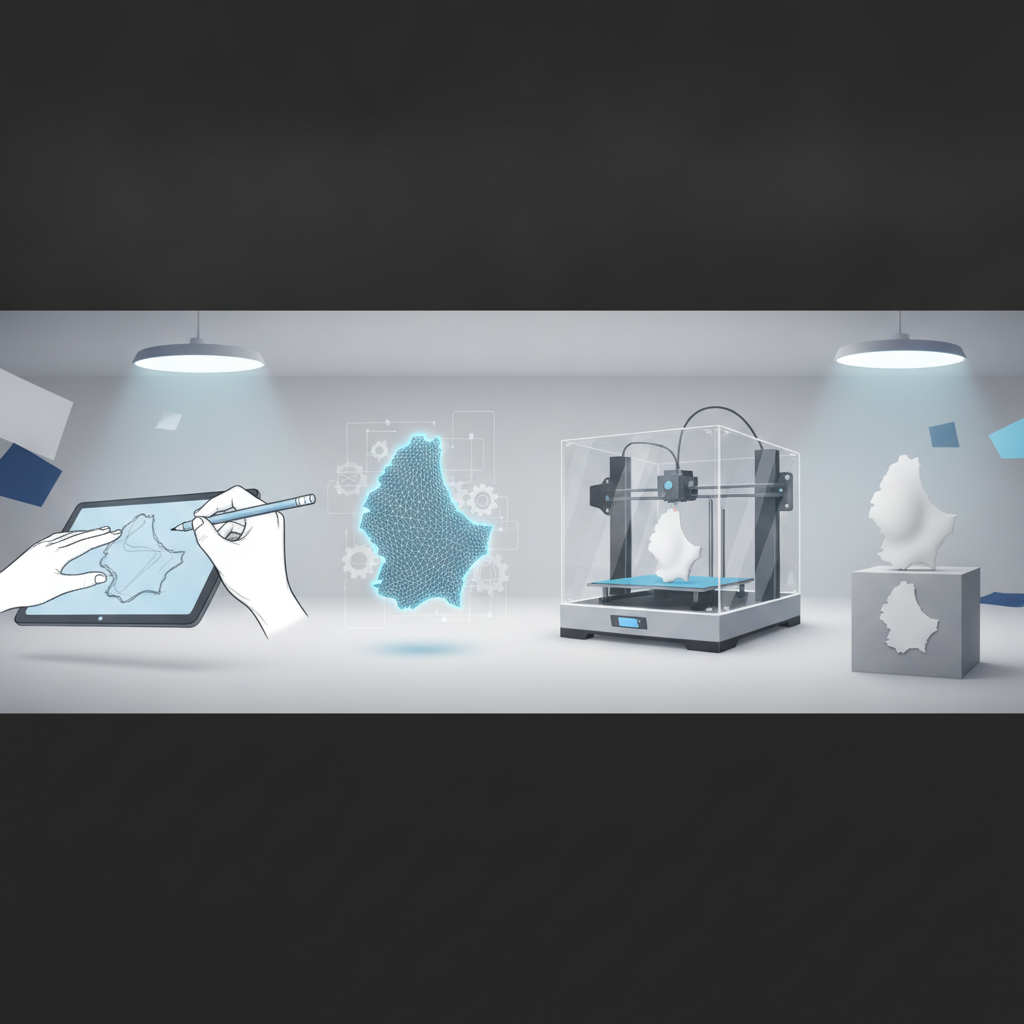 Sketch to Reality: 3D Design & Printing Services in Luxembourg