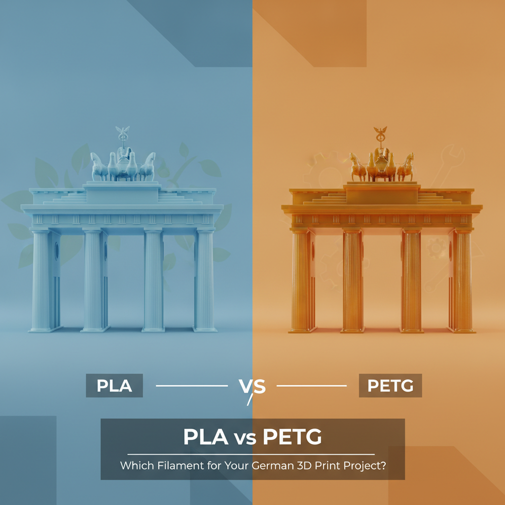PLA vs PETG: Which Filament for Your German 3D Print Project?