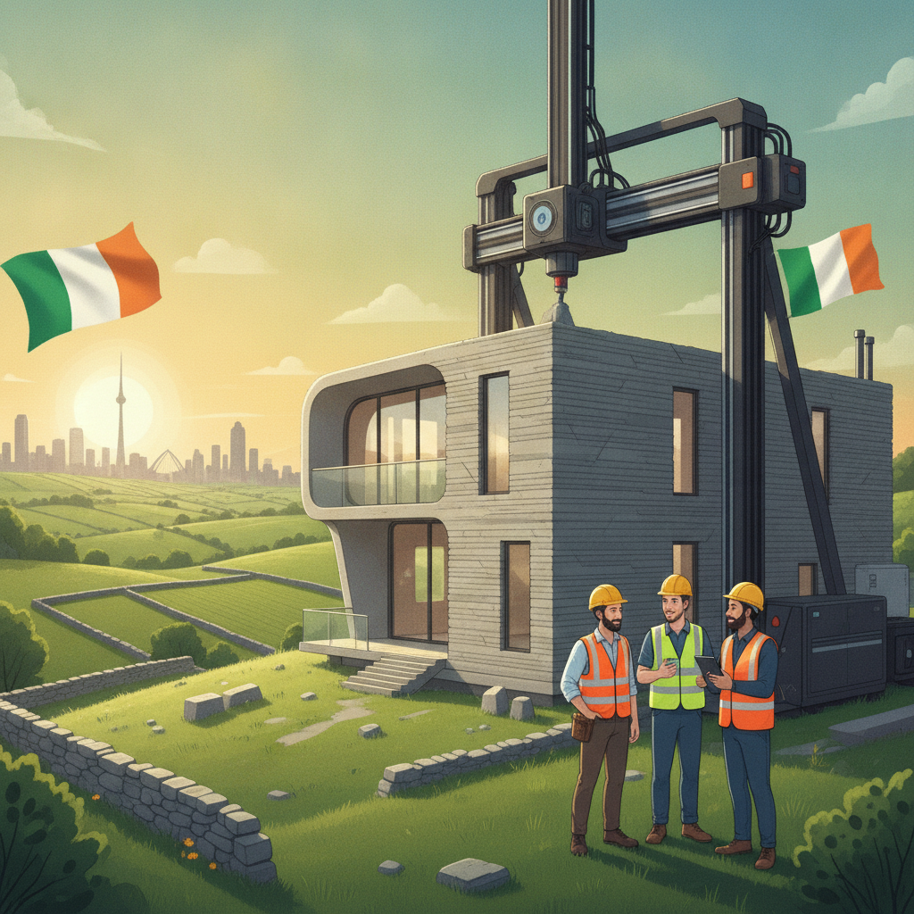 Ireland Achieves Major Milestone in 3D Construction Printing