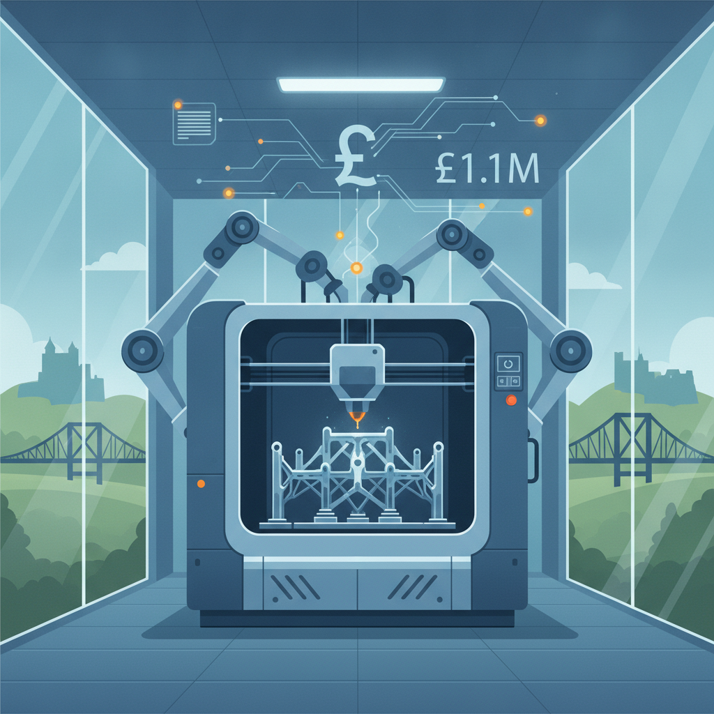 Scotland Secures £1.1M for UK's Advanced Industrial 3D Printing