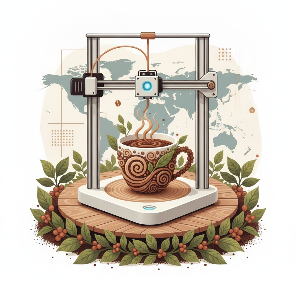 eSUN Launches PLA-Coffee, Boosting Sustainable 3D Printing
