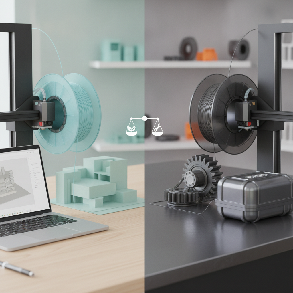 PLA vs. PETG: Best 3D Printer Filament for Your Project