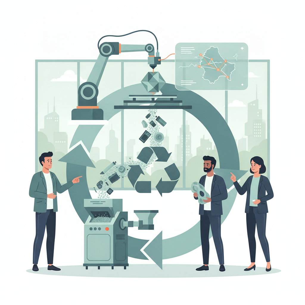 Circular Economy Drive: 3D Printing Emerges as Key to Reducing Waste