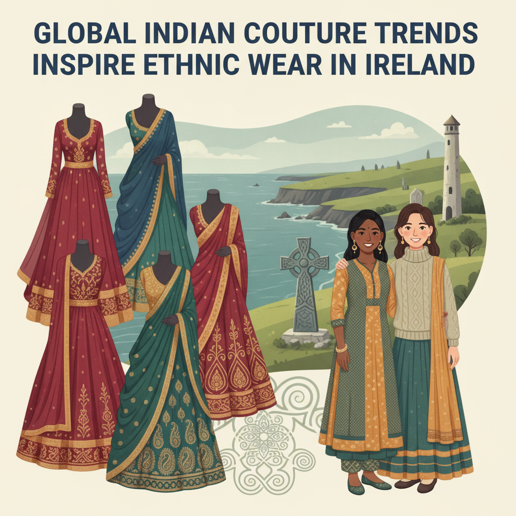 Global Indian Couture Trends Inspire Ethnic Wear in Ireland