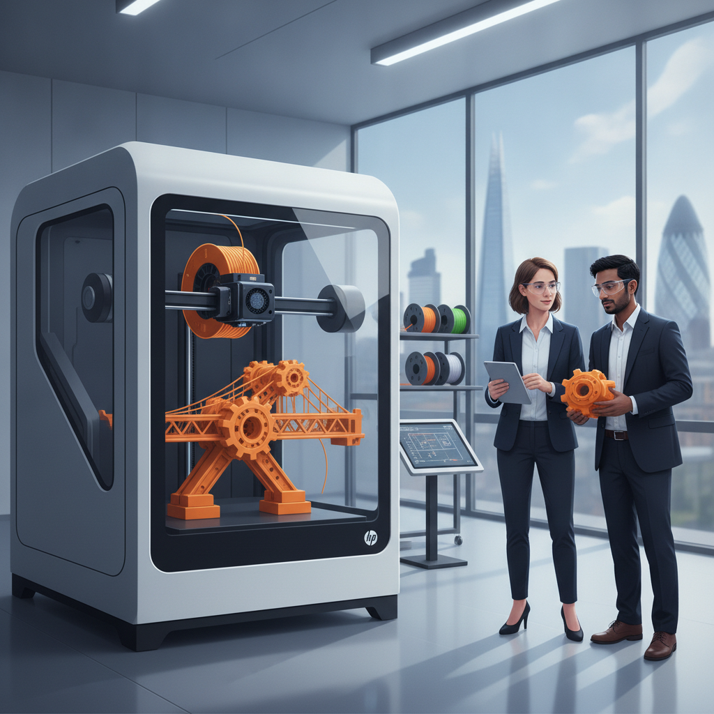 HP's New Printer Elevates Engineering-Grade ABS Capabilities