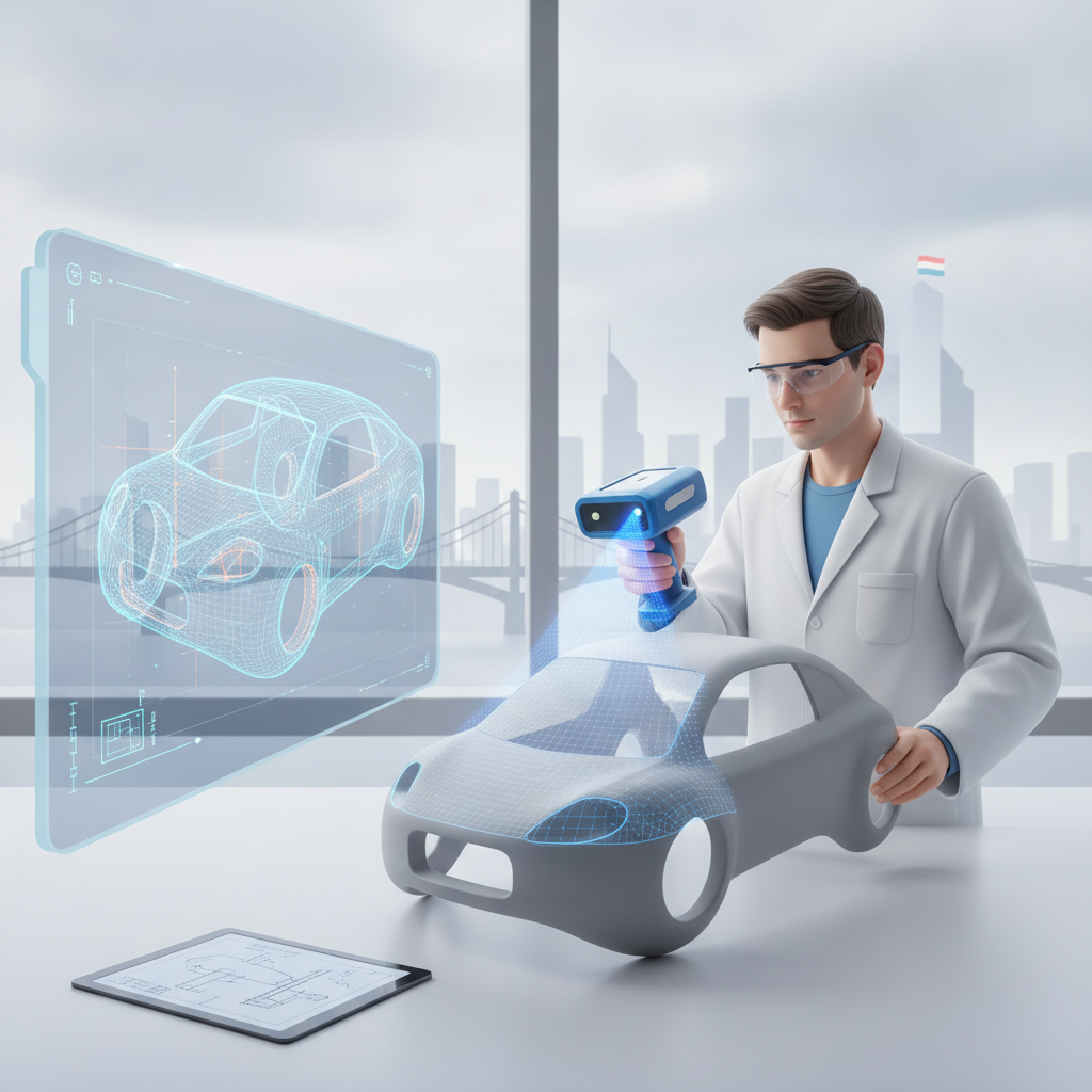 3D Scanning to CAD: Physical Prototypes to Digital Designs in Luxembourg