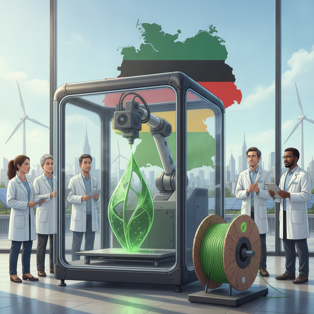 Germany Drives Green 3D Printing with Bio-Filaments