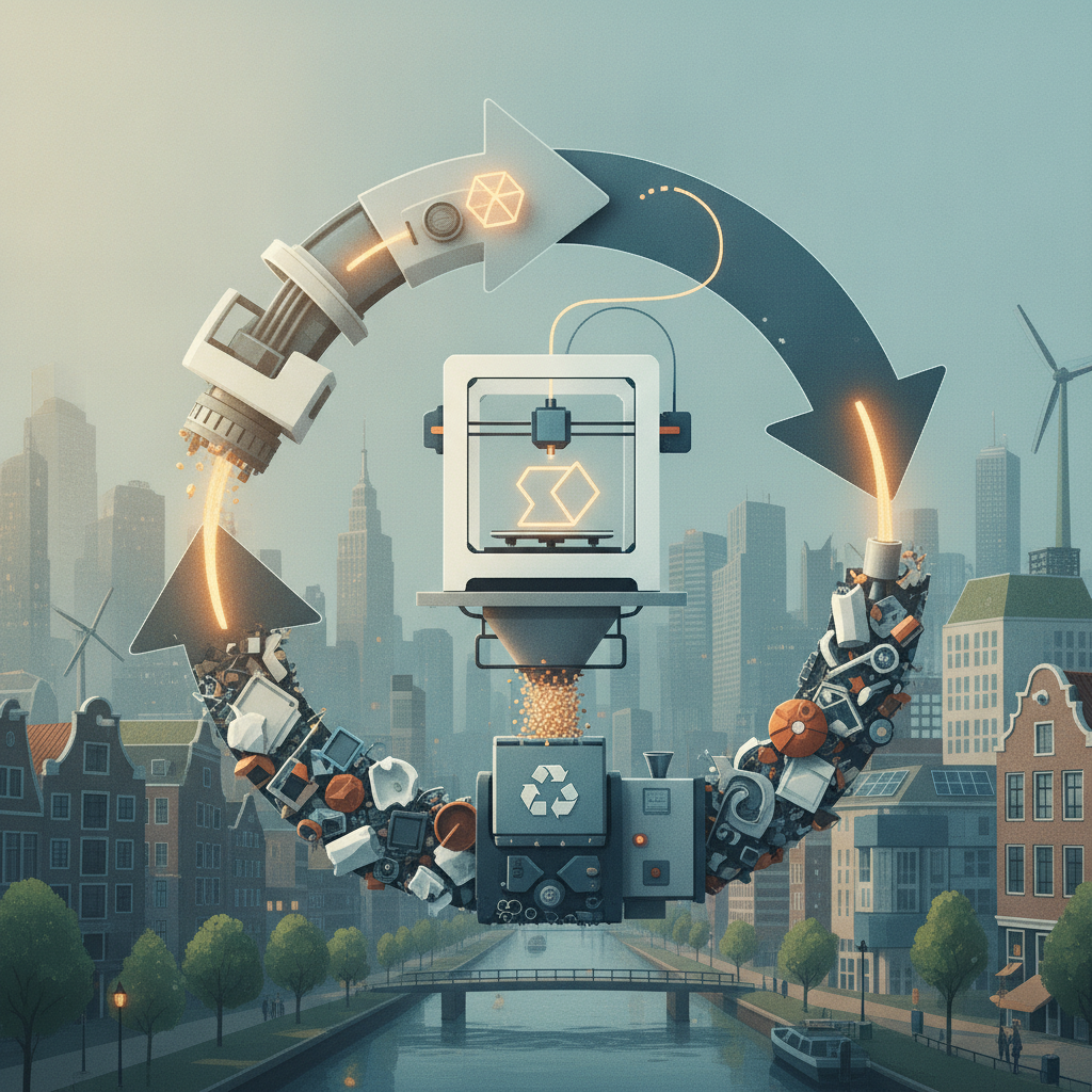 Circular Economy Reshaping Dutch 3D Printing Sector