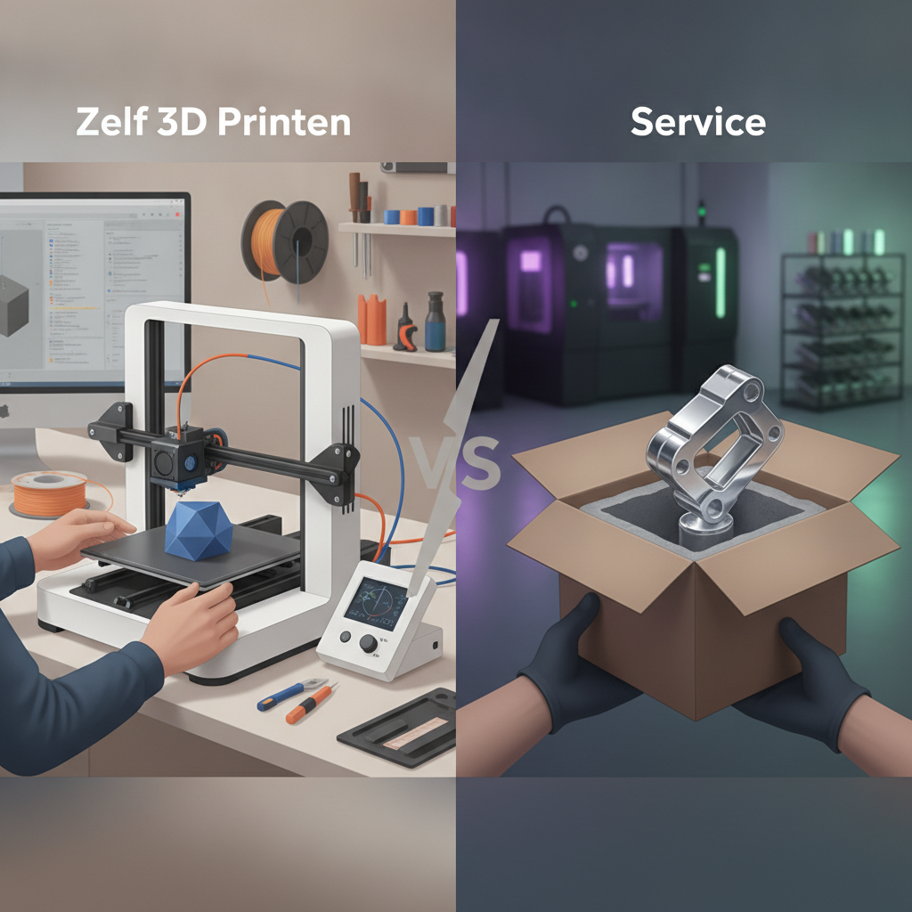Zelf 3D Printen vs. Service: Jouw Keuze in Nederland
