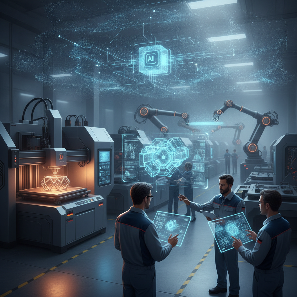 German Industry Embraces AI, Digital Twins, and 3D Printing