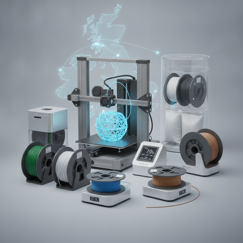 New Filaments and Drying Solutions Emerge for UK 3D Printing